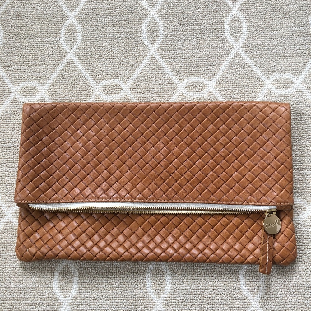 Clare V. Supreme Fold Over Clutch